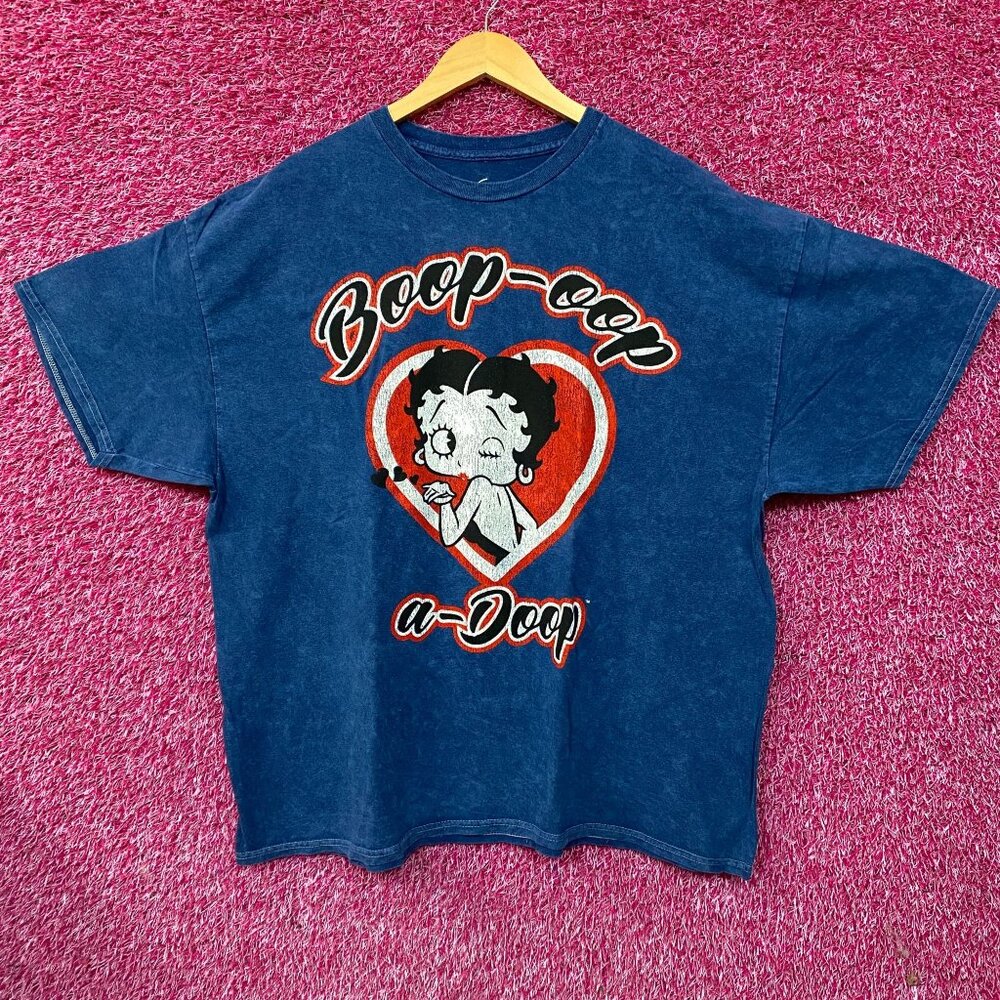 Betty Boop Boop-Oop-A-Doop Heart T-Shirt XL